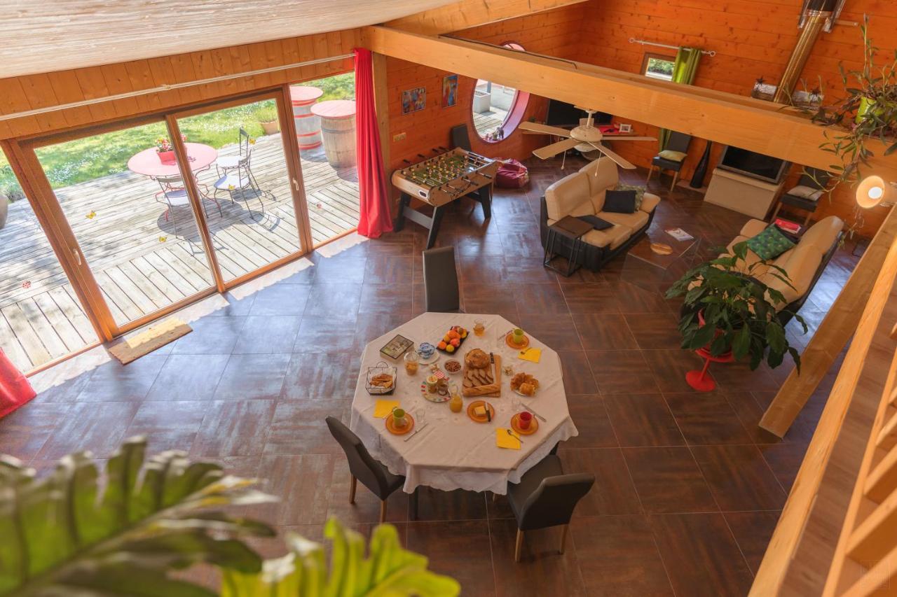 Chambre D'Hotes Neptune Wood Arzens Exterior photo